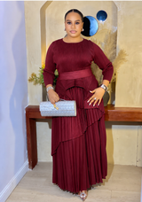 CASCADE SKIRT  SET (PURPLE) (Copy)