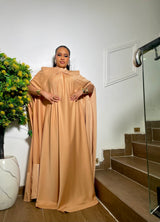 CITY CHIC FLOWY  KAFTAN (Caramel beige)