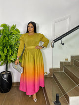 MYSTIC OMBRE DRESS