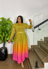 MYSTIC OMBRE DRESS