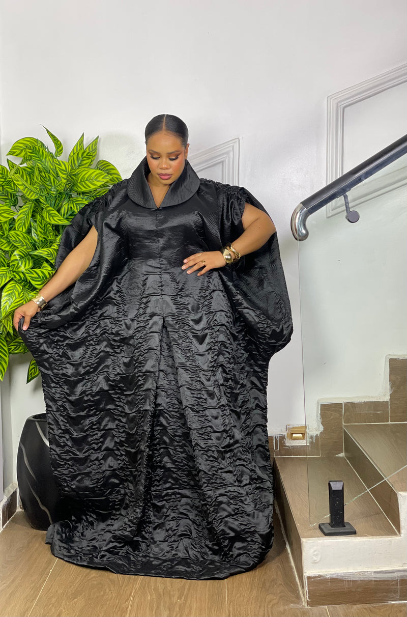 LUXE RIPPLE BROCADE (BLACK)