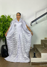 LUXE RIPPLE BROCADE (WHITE)