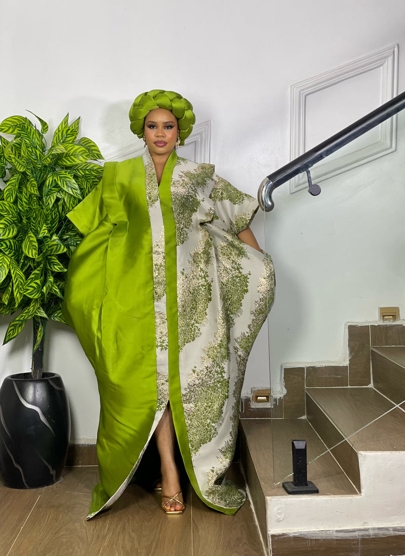 REGAL FLORAL BUBU (GREEN)