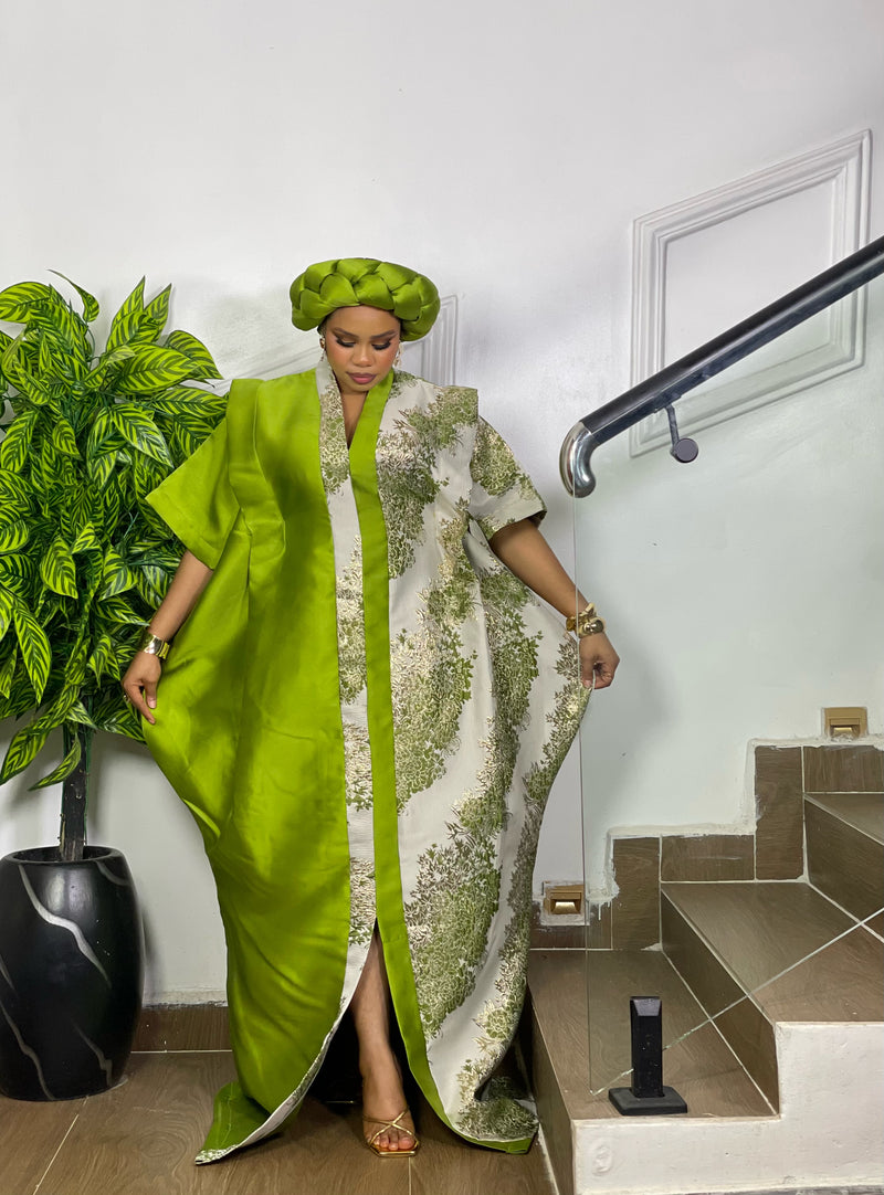 REGAL FLORAL BUBU (GREEN)