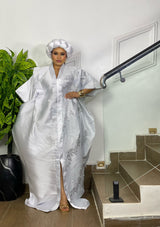 REGAL FLORAL BUBU (WHITE)