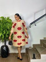 KISS & TELL SWING DRESS