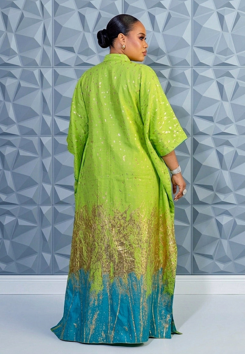 bubu  LUXE CASCADE BUBU (OLIVE/TEAL/GOLD) – Bubu Galaxy