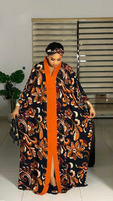 AUTUMN BLOOM LUXE KAFTAN