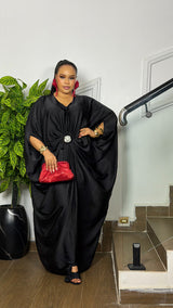 QUEEEN'S AURA KAFTAN (BLACK)