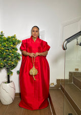 BUTTON DOWN RADIANCE BUBU (RED)