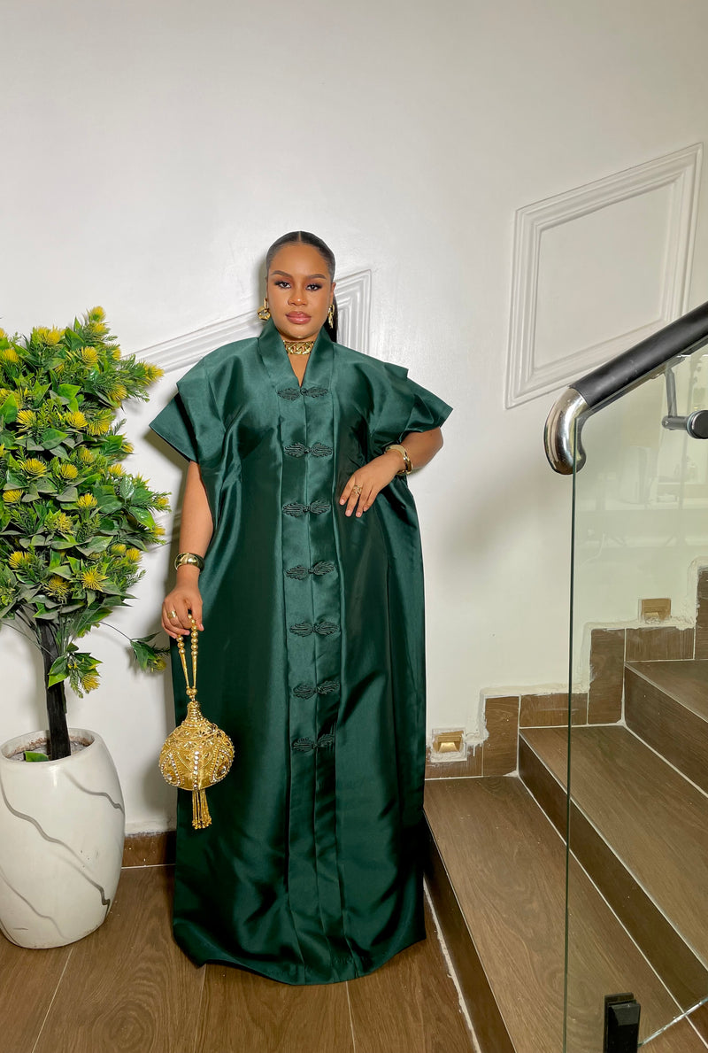 BUTTON DOWN RADIANCE BUBU (GREEN)