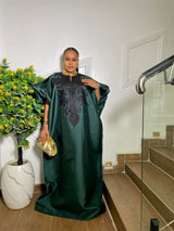 ROYAL EMBROIDERED BUBU (EMERALD GREEN)