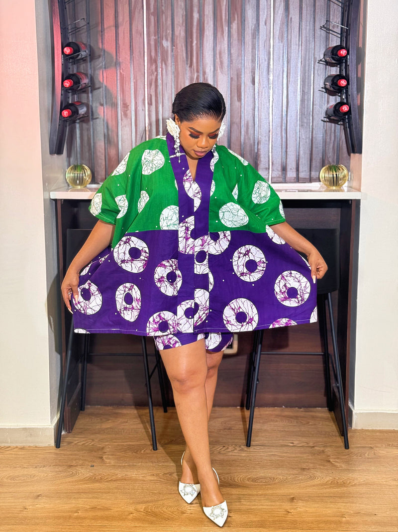 POWER CIRCLE SET( GREEN/PURPLE)