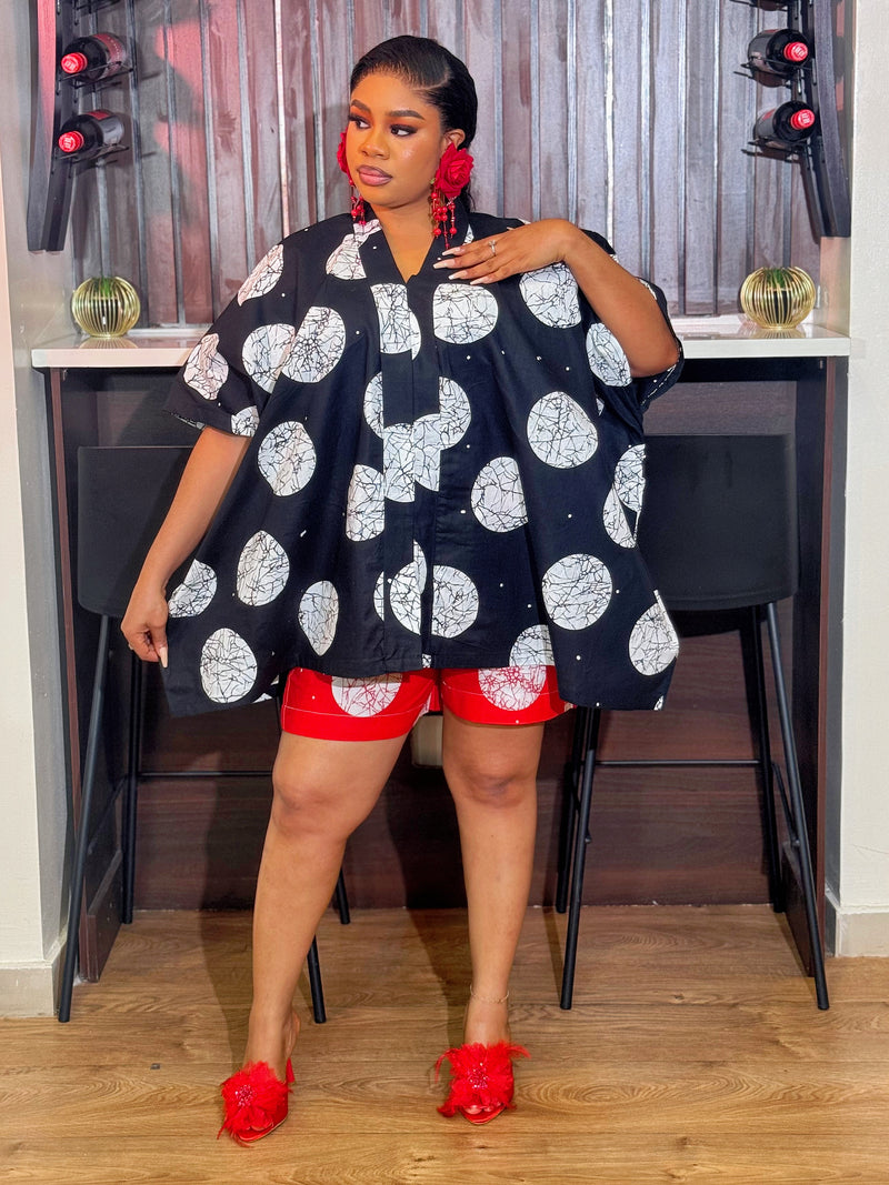 POWER CIRCLE SET(BLACK/RED)