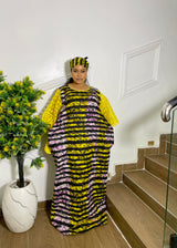 VELOUR ROYALE BUBU (YELLOW)