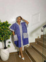 EASY GLAM ANKARA BUBU (BLUE)