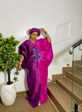 MAJESTIC BLOOM KAFTAN (MAGENTA)