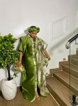 REGAL FLORAL BUBU (GREEN)