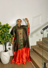 QUEEN MOTHER BROCADE BUBU