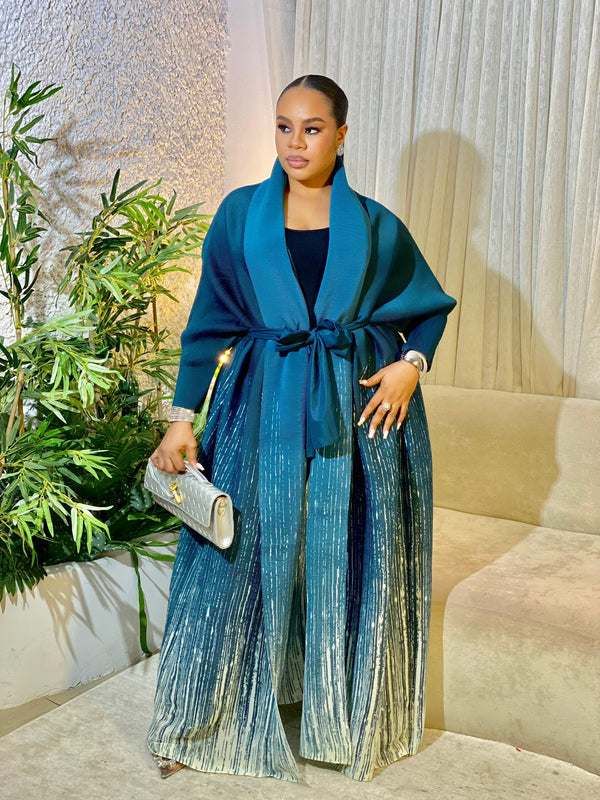 CRIMSON GLOW ROBE (TEAL)